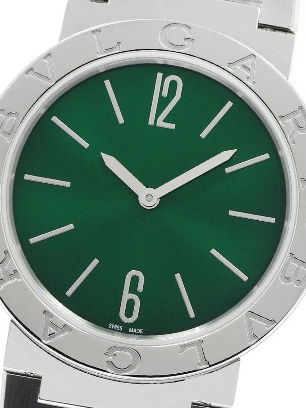 BVLGARI BVLGARIBVLGARI BB33SS green Dial Quartz Boy's Watch_960542